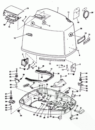 MOTOR COVER-JOHNSON