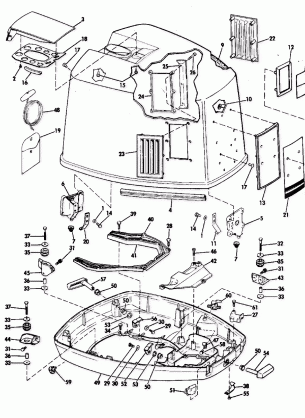 ENGINE COVER-EVINRUDE