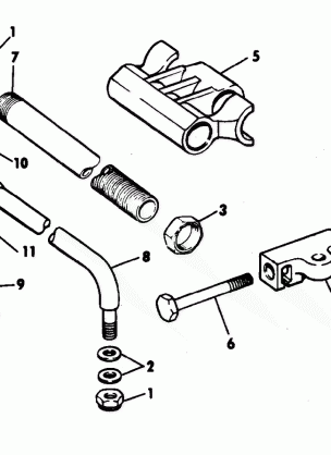 DUAL CABLE STEERING CONNECTOR KIT-PARALLEL ENTRY 2.6 MODELS