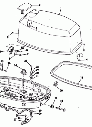 MOTOR COVER EVINRUDE