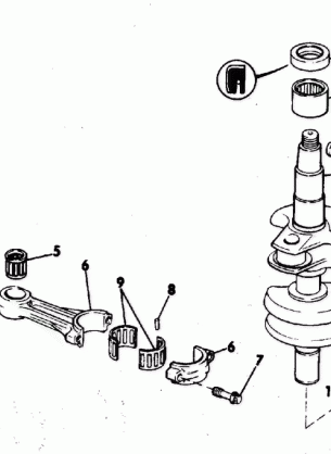 CRANKSHAFT & PISTON