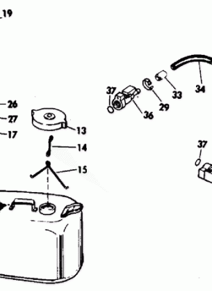 FUEL TANK WITH GAUGE