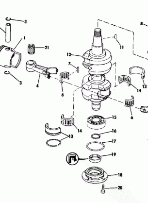 CRANKSHAFT & PISTON