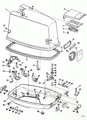 ENGINE COVER - JOHNSON