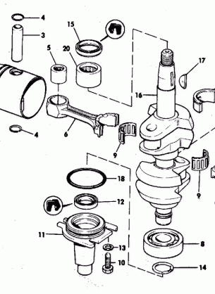 CRANKSHAFT & PISTON