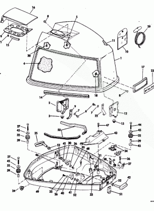 MOTOR COVER-JOHNSON