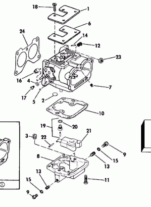 CARBURETOR-LATE PRODUCTION