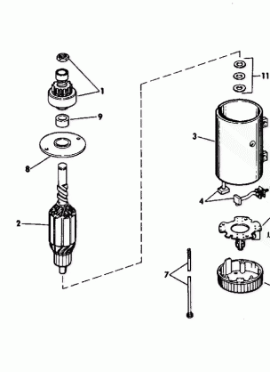 ELECTRIC STARTER PRESTOLITE MODELS MJL-4005