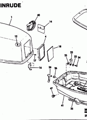 MOTOR COVER - EVINRUDE