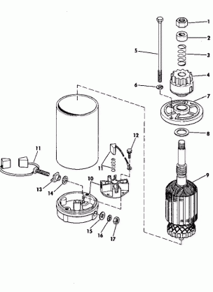 ELECTRIC STARTER /  AMERICAN BOSCH 11229-21-M030SM