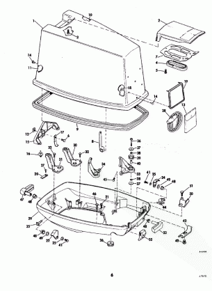 MOTOR COVER - JOHNSON