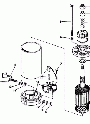 ELECTRIC STARTER AMERICAN BOSCH 17996-29-M030SM