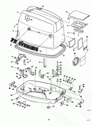 MOTOR COVER - EVINRUDE