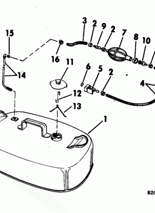 FUEL TANK - 3 GAL