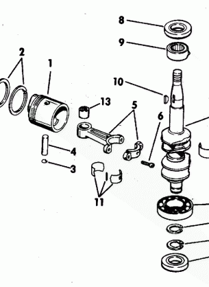 CRANKSHAFT & PISTON