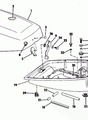 MOTOR COVER7.5  EVINRUDE MODELS