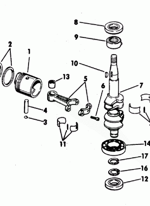 CRANKSHAFT & PISTON-4.5