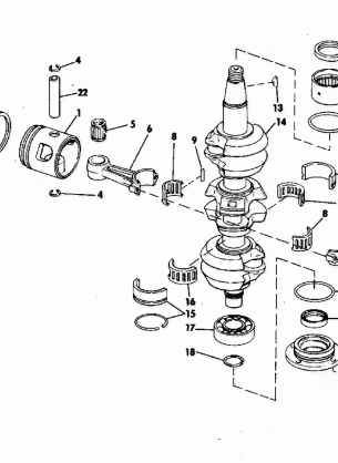 CRANKSHAFT & PISTON