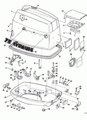 MOTOR COVER-EVINRUDE