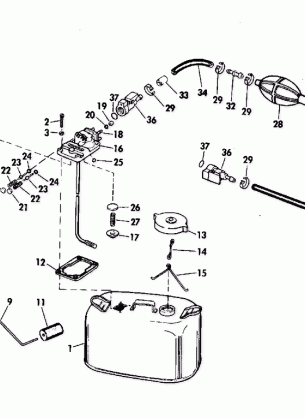 FUEL TANK-6 GALLON