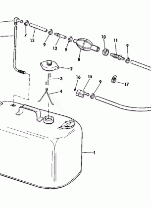 FUEL TANK - 6 GAL