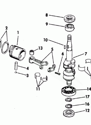 CRANKSHAFT & PISTON-4.5