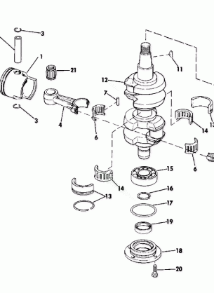 CRANKSHAFT & PISTON