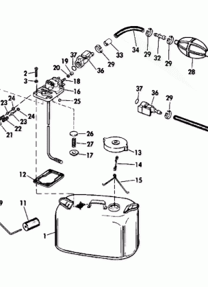 FUEL TANK - 6 GAL