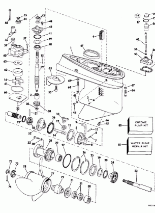 GEARCASE ELECTRIC START