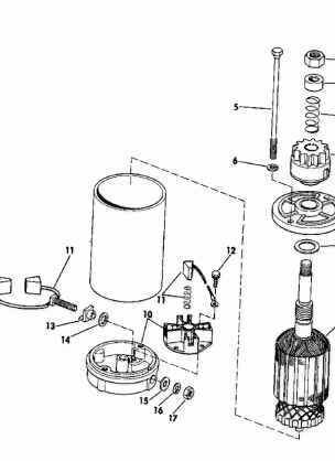 ELECTRIC STARTER AMERICAN BOSCH 10629-23-M030SM