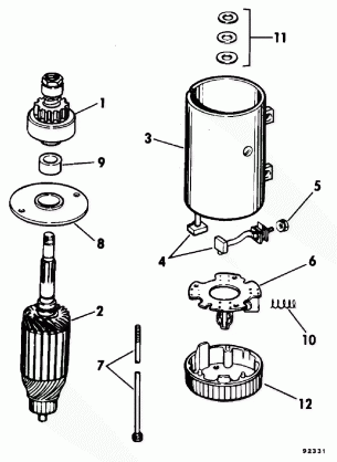 ELECTRIC STARTER-PRESTOLITE MODELS MGL-4109