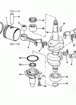 CRANKSHAFT & PISTON