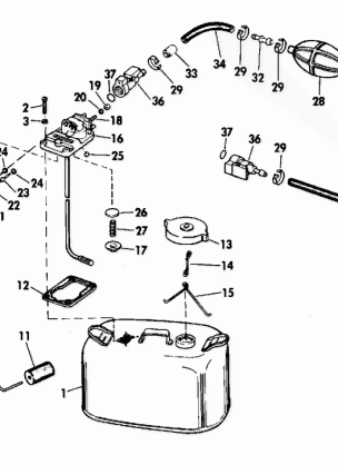 FUEL TANK - 6 GAL