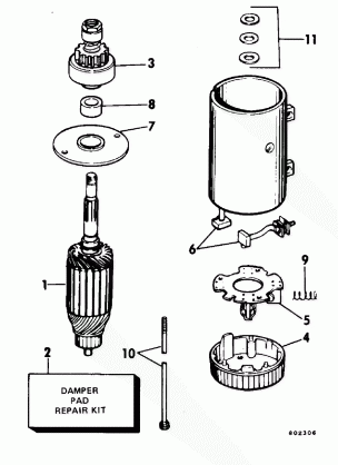 ELECTRIC STARTER-PRESTOLITE MODELS POC-4001