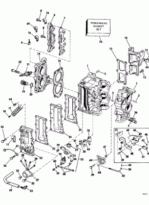 CYLINDER AND CRANKCASE