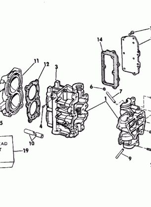 CYLINDER AND CRANKCASE