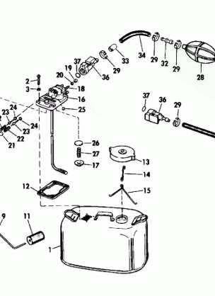 FUEL TANK 6 GALLON