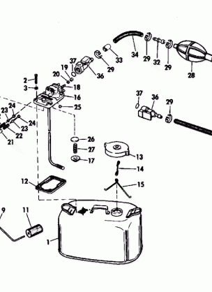 FUEL TANK-6 GALLON