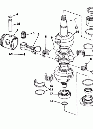 CRANKSHAFT & PISTON