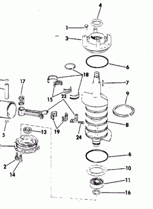 CRANKSHAFT AND PISTON