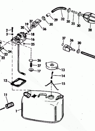 FUEL TANK - 6 GAL