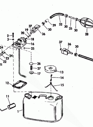 FUEL TANK-6 GALLON