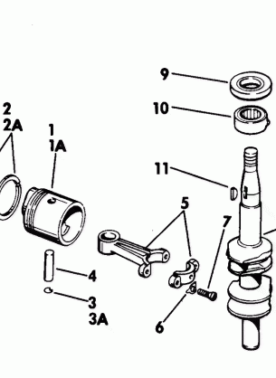 CRANKSHAFT & PISTON