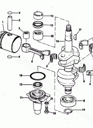 CRANKSHAFT & PISTON