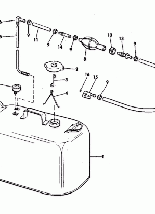 FUEL TANK-6 GALLON