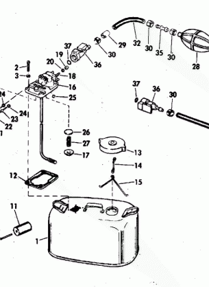 FUEL TANK-6 GALLON