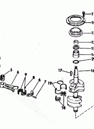 CRANKSHAFT & PISTON