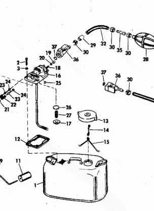 FUEL TANK-6 GALLON