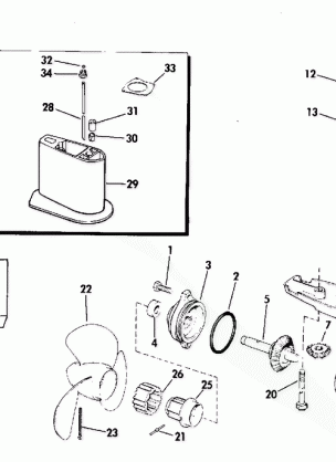 GEARCASE-STANDARD DRIVE