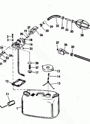 FUEL TANK-6 GALLON